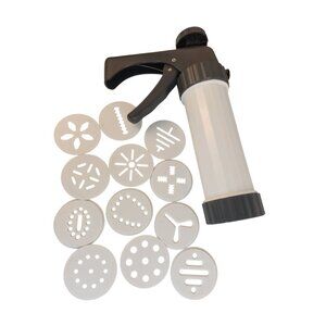 Wilton Cookie Press With 12 Interchangeable Disc Plates For Baking & Decorating